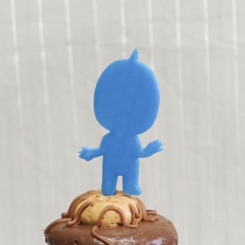 Cupcake Topper - Cry-Baby - Unicorn