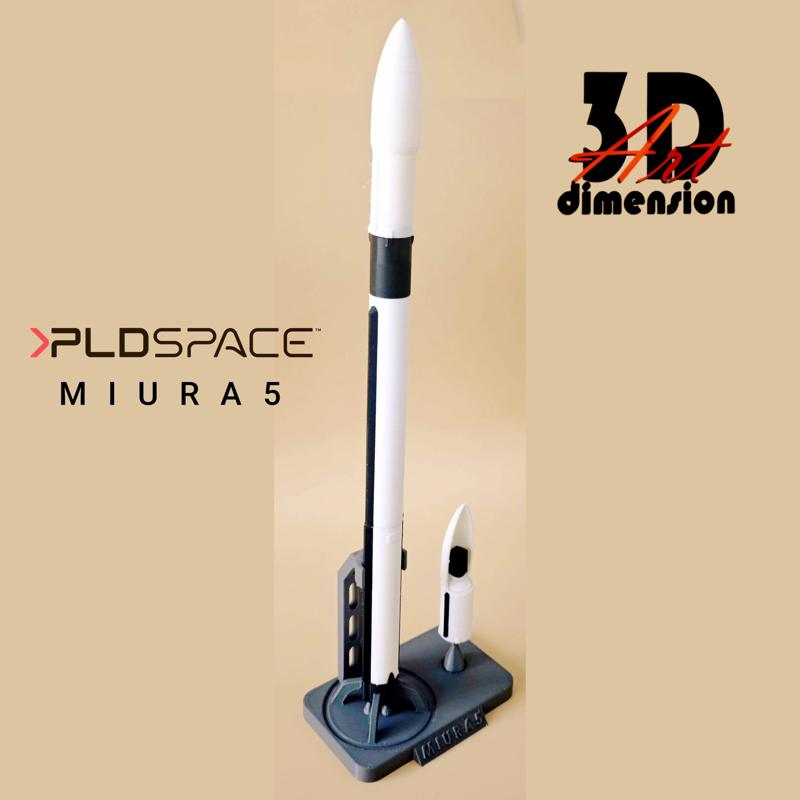 MIURA 5 AND MIURA 1 SPACE ROCKETS