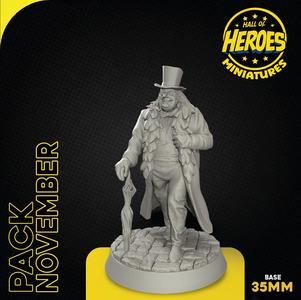 Master of Crime HoH November Pack presupported included
