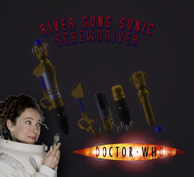 Doctor who Sonic Screwdriver River Song