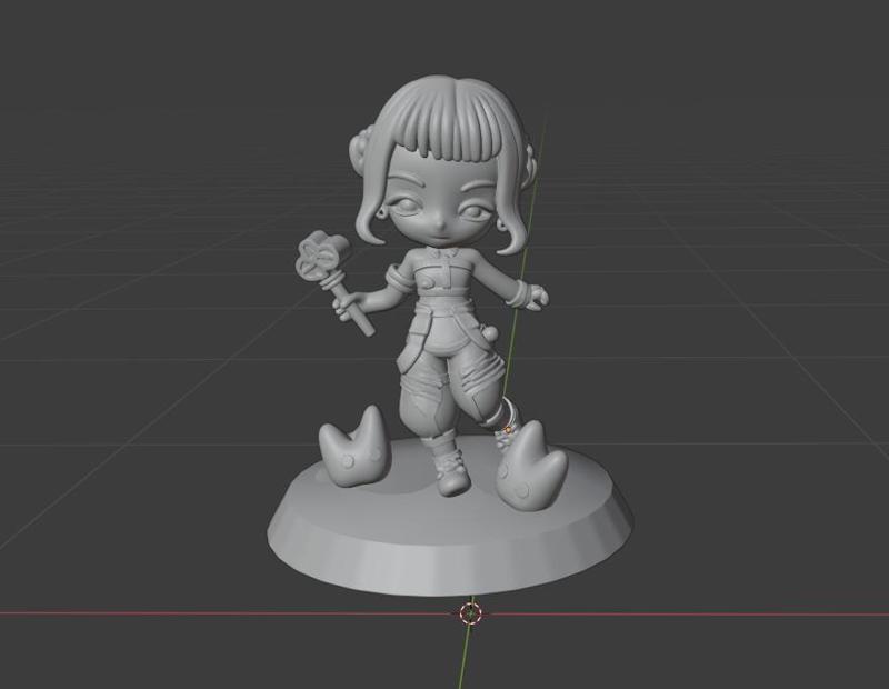 KPop Demon Hunters / Las Guerreras K-Pop Zoey whit base