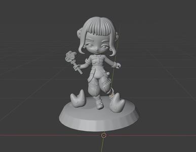 KPop Demon Hunters / Las Guerreras K-Pop Zoey whit base