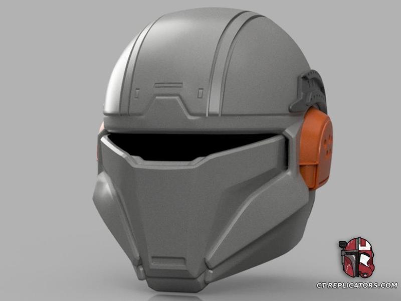 Helldivers 2 - I-44 Salamander Helmet Cosplay 1:1 Replica