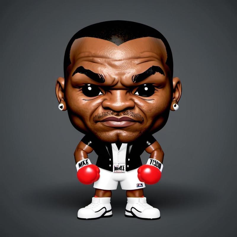 Mike Tyson Boxing Figure