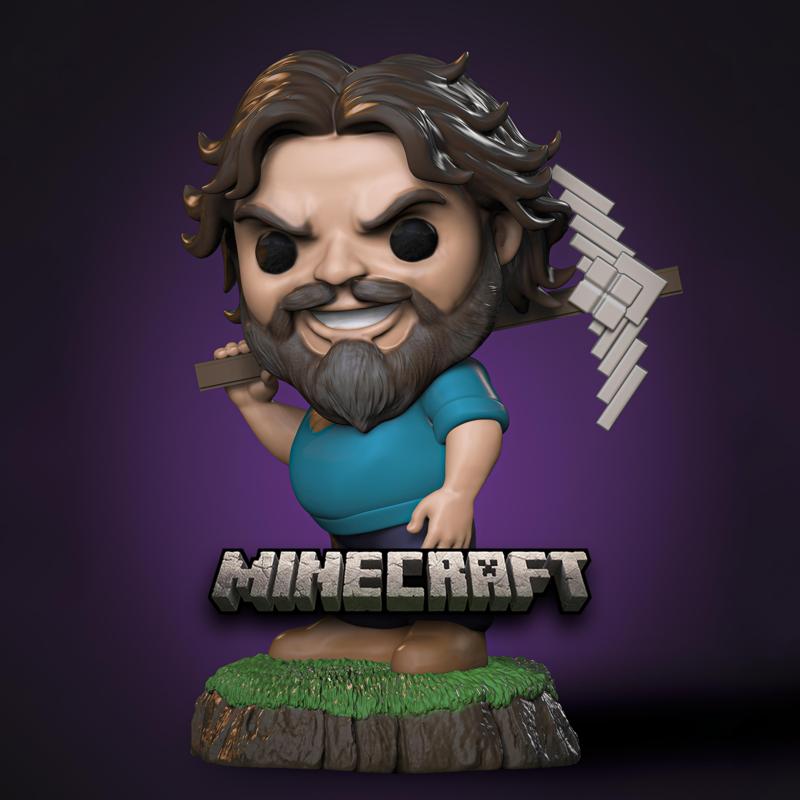 Jack Black Minecraft Funko Pop