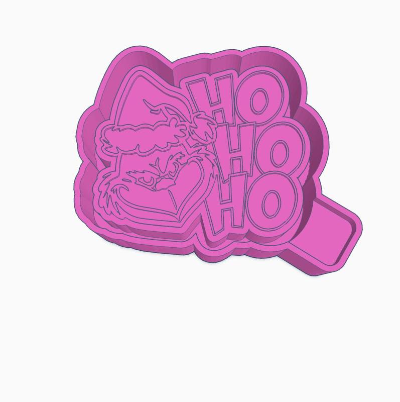 HO HO HO Mold Housing STL