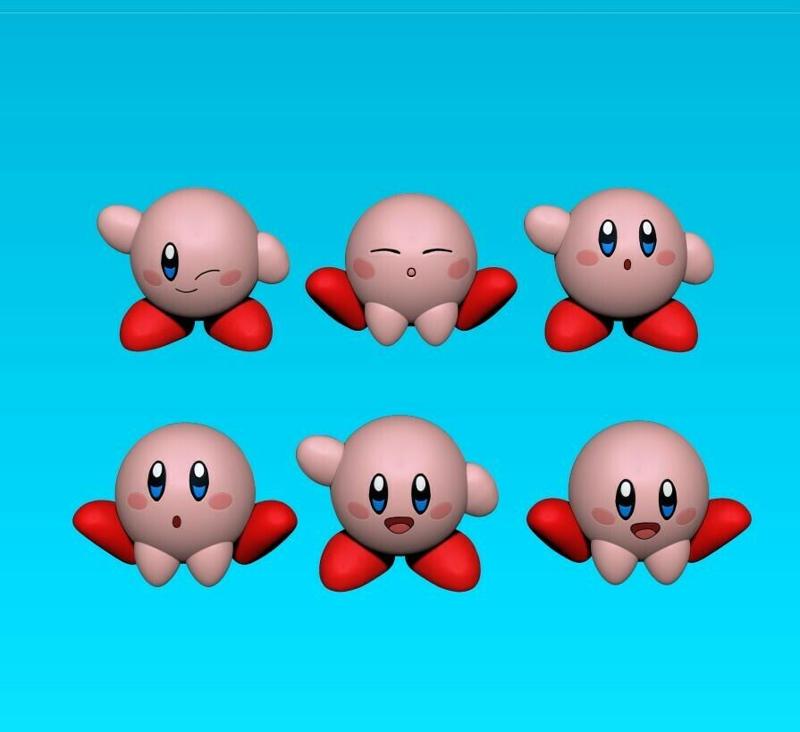Kirby 6x1  adorable figures