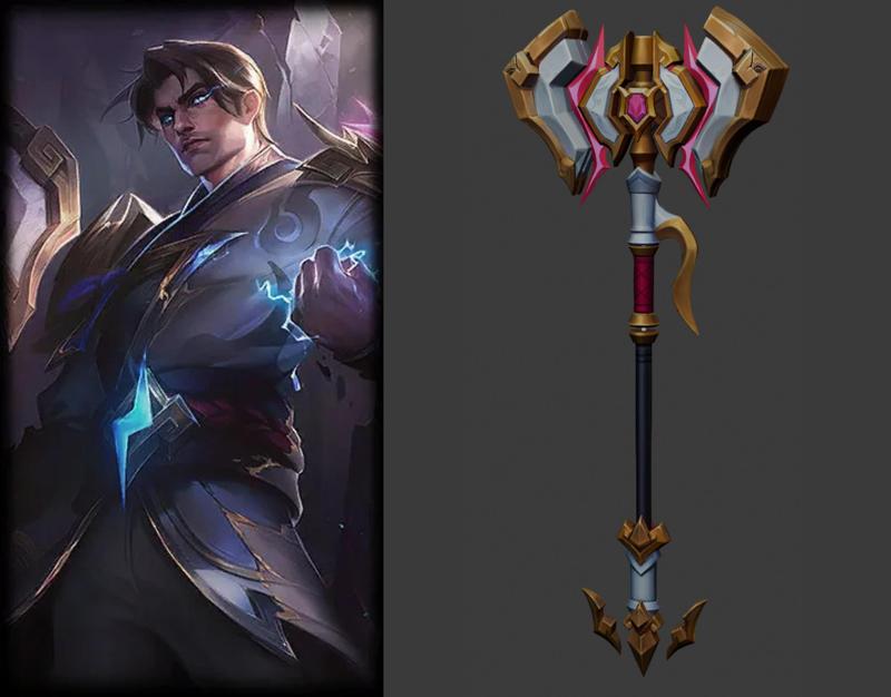 T1 Jayce - League of Legends - Weapon - Cosplay Prop - 3D Print STL File