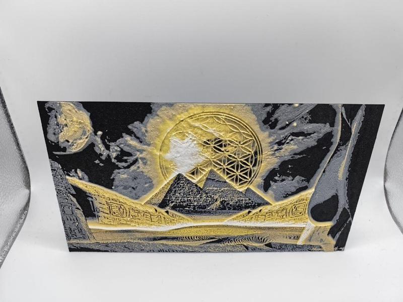 HueForge - Flower of Life / Egypt - 0,4mm Nozzle