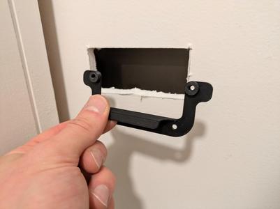 Gyprock U or C-Clip Wall Plate Mounting Bracket
