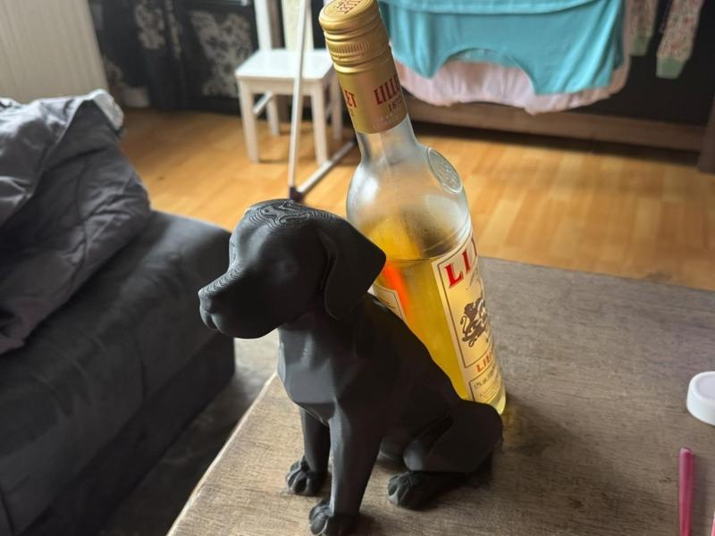 Dog Labrador Wine Bottle Holder Bottle Holder