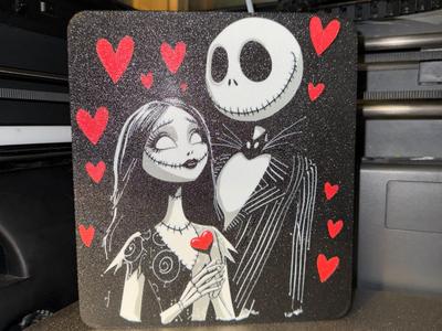 Stitched Together Hearts Jack and Sally