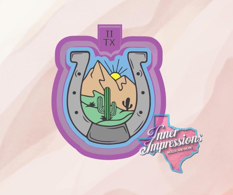 Western Horseshoe Freshie Mold