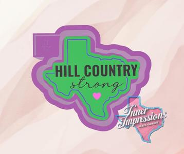 Texas Hill Country Strong Freshie Mold