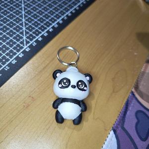 Panda keychain easy