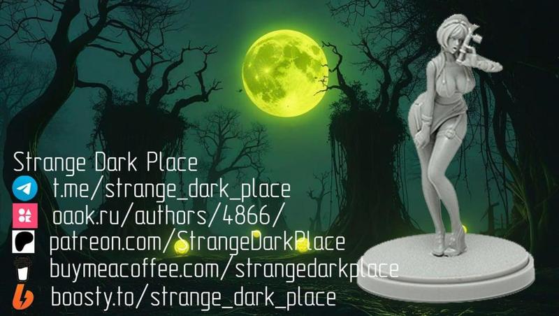 Pinup Wet Nurse Low Poly