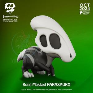 Boney Parasaur 3D Printer STL File