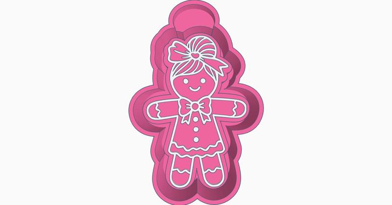 Gingerbread Lady Freshie STL