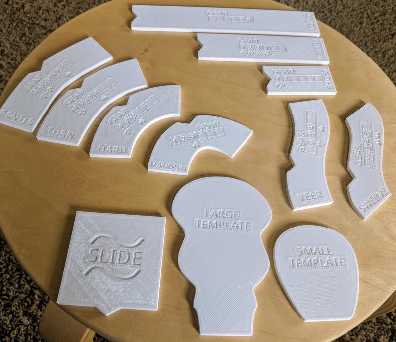 Gaslands - Movement Templates