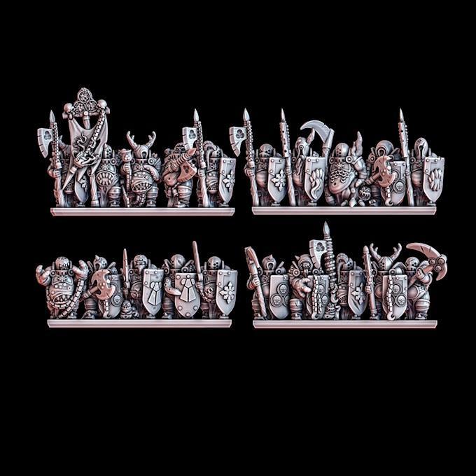 Blight Warriors - 10mm scale