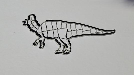 Coritosaurus Cookie Cutter