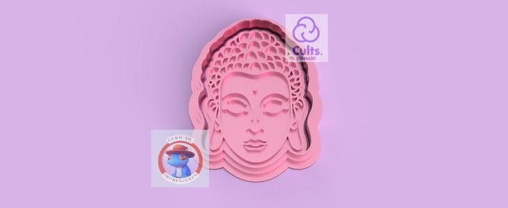 Buddha cookie cutter (Budhha cookie cutter)