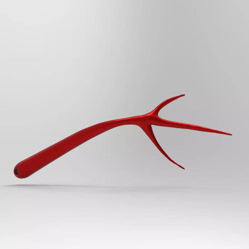 Barbed Bead - Jewelry Pendant 3D Model with Thorn