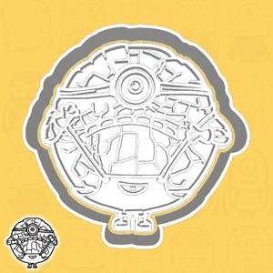 Minions / Despicable Me cookie cutters - Mega Minion (Jerry) (style 11)