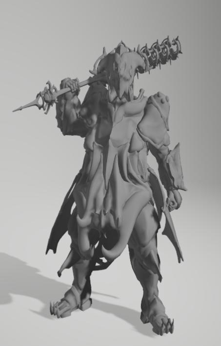 Warframe - Grendel prime Pose