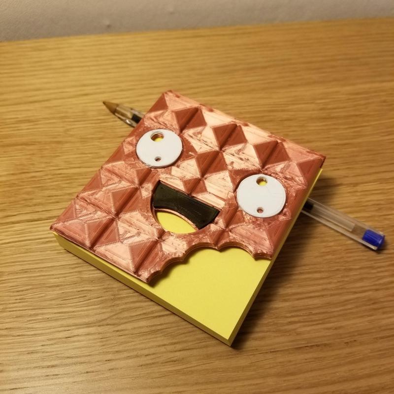 Biscuit post'it holder