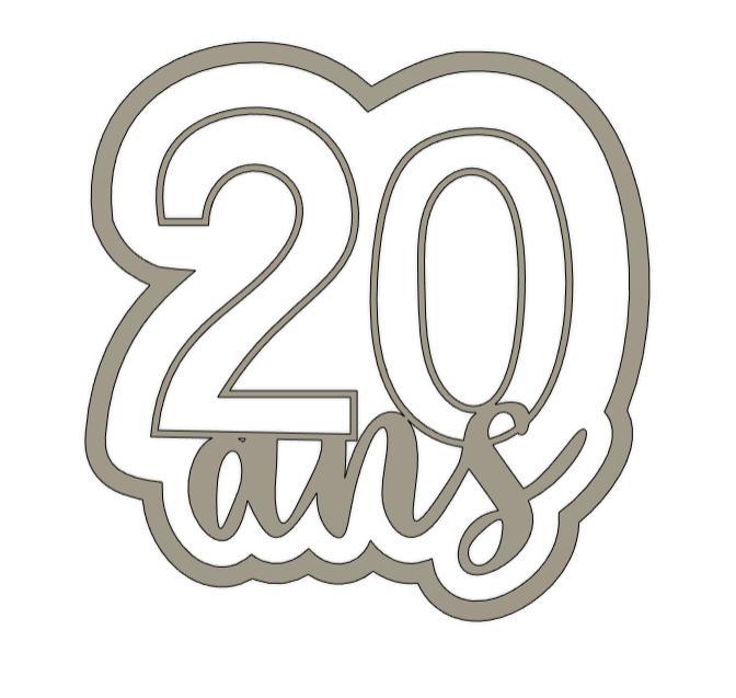 20 ans emporte pièce