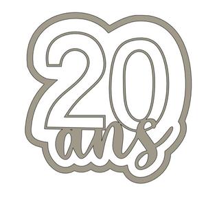 20 ans emporte pièce