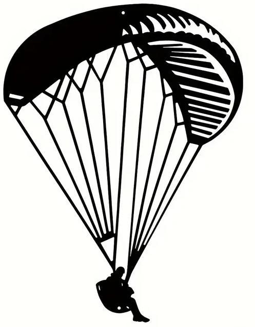 paragliding wall decoration