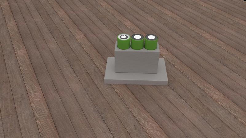 18650 Battery welding holder 3 batteries