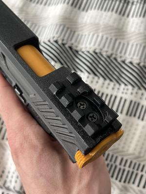 AAP01 Rear Sight Picatinny Rail