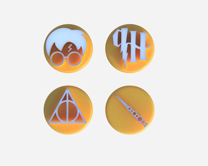 ✨ Harry Potter Stamp Set - Iconic Symbols