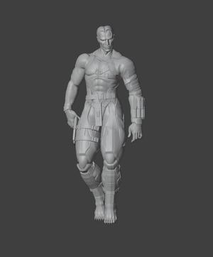 Vamp metal gear solid 2 (Enhanced Design)