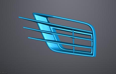 scırocco rline fog cover right left