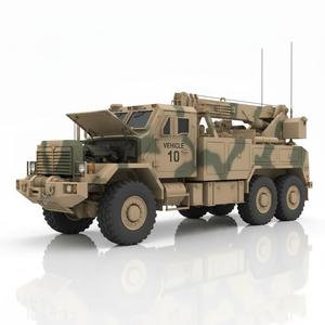 Heavy Duty Field Service Vehicle 3D Model – Sci-Fi Utility Truck for Tabletop & Diorama Builders