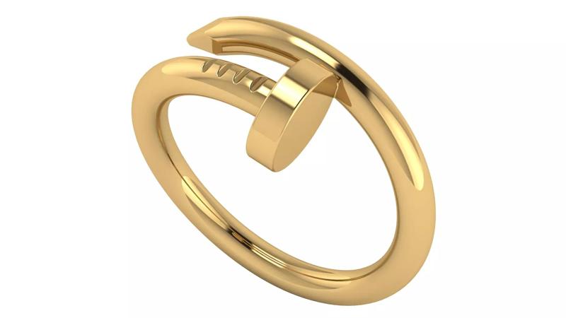 Cartier Nail Ring Size 58