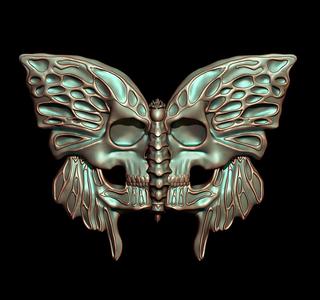 Butterfly Skull
