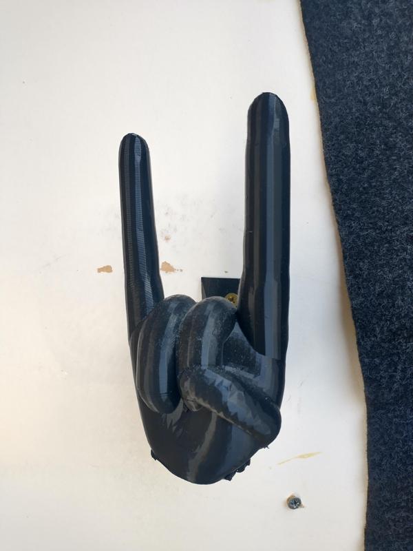 Rock Hand Toilet Roll Holder