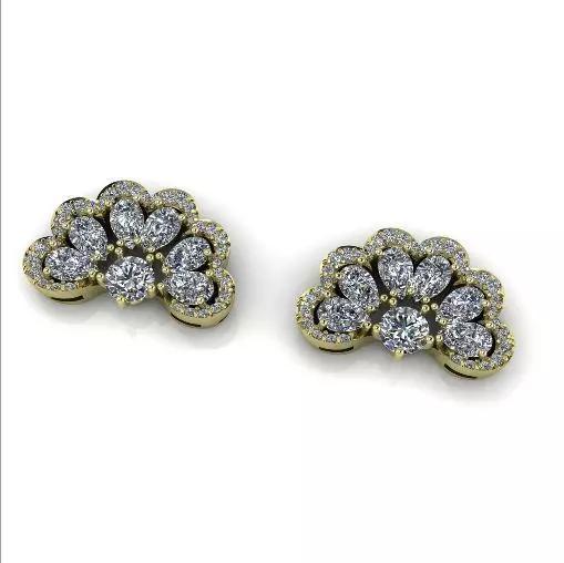 Earrings puset Model 4182
