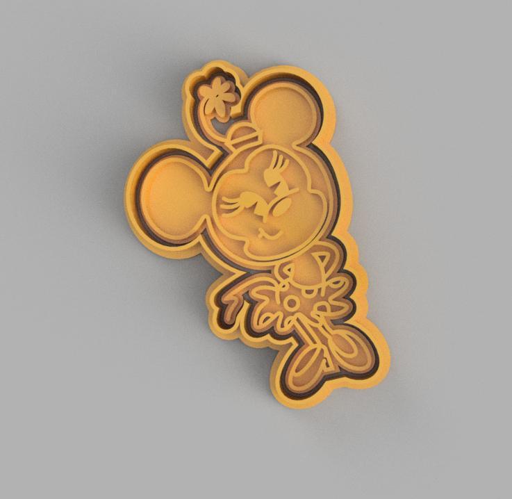 Minnie cookie cutter
