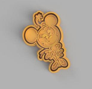 Minnie cookie cutter