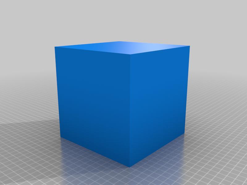 140x140x140 mm Simple Test Cube