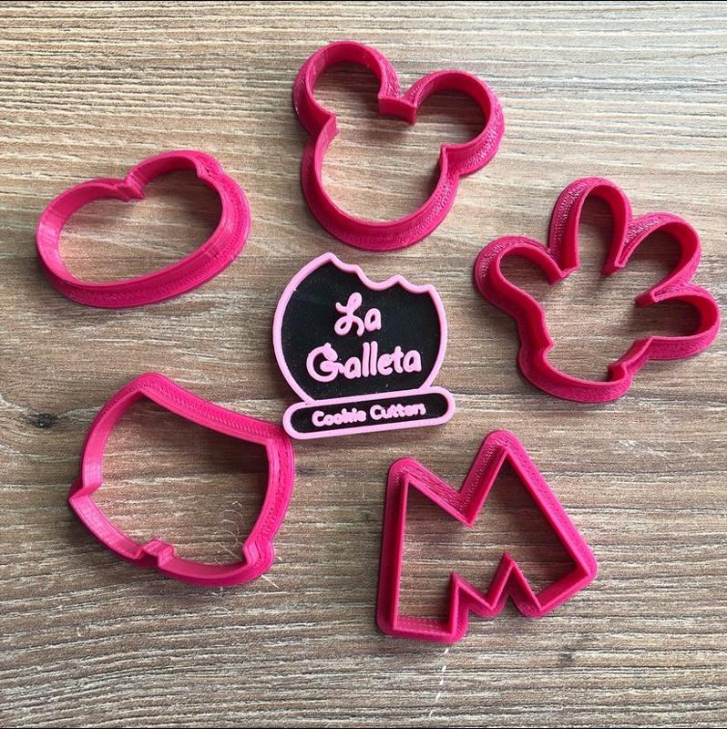 Mickey Mouse Cutter Set 4 cm