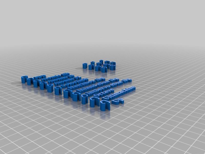 3D Printer Filament Clips