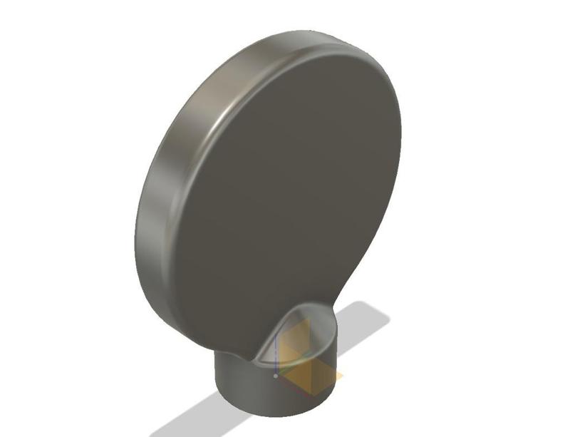 Blank extruder spinner (for MPSM et al)