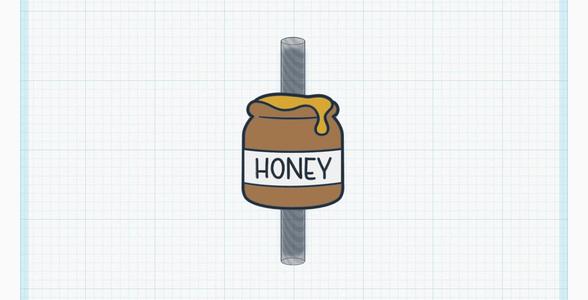 Honey Pot Straw Topper